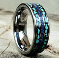 Turquoise and Lapis Lazuli Triple Inlay