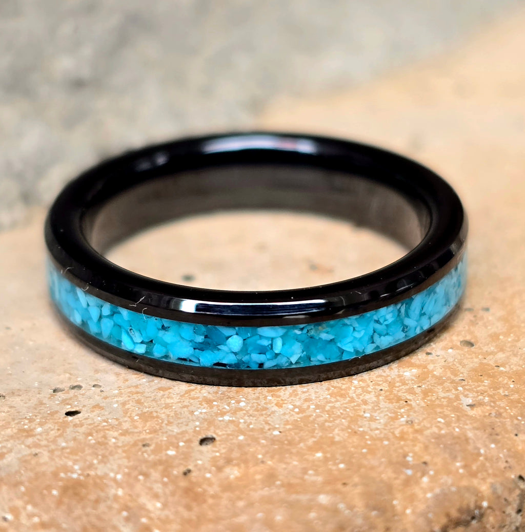 Ceramic with Opal Inlay
